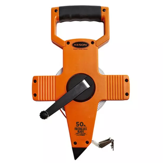 Keson Open Reel ABS Housing Fiberglass Tape Measure 50'