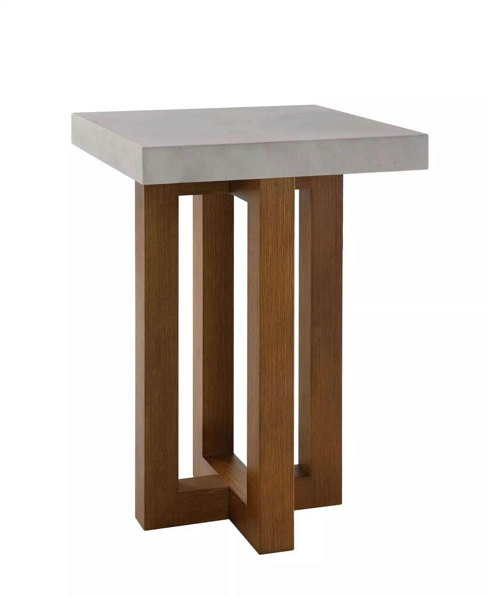 Keven - Faux Concrete Top Table