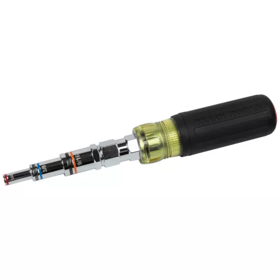 Klein Tools 9-in-1 Pass Through SAE Multi-Nut Driver - Magnetic