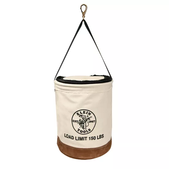 Klein Tools Canvas Bucket with Closing Top - 17"