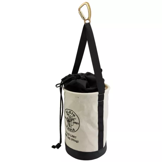 Klein Tools Canvas Bucket with Drawstring Close - 17"
