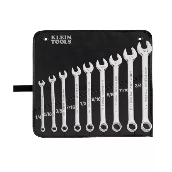 Klein Tools Combination Wrench Set - 9 Piece