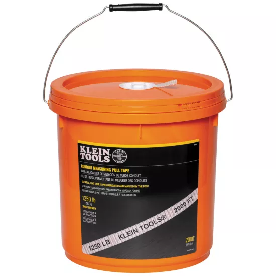 Klein Tools Conduit Measuring Pull Tape - 1250-Pound X 2000'