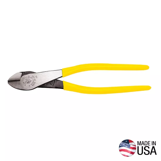 Klein Tools Diagonal Cutting Pliers - Angled Head - 9"