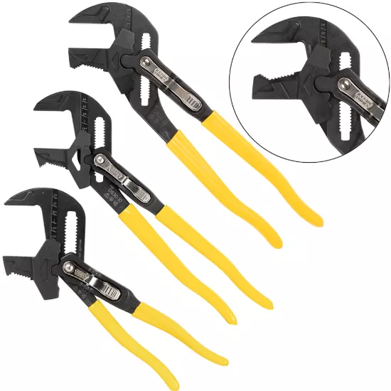 Klein Tools Plier Wrench Set - 3 Piece