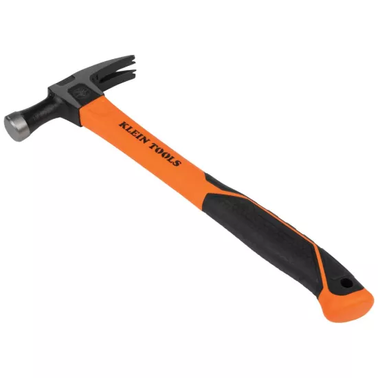 Klein Tools Straight-Claw Hammer - 18-Ounce - 15"