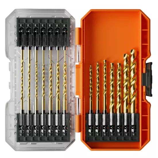 Klein Tools Titanium Drill Bit Set - 21 Piece