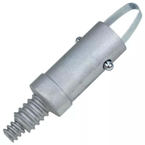 Kraft 1-3/8" and 1-3/4" . Button/Male Thread Handle Adapter