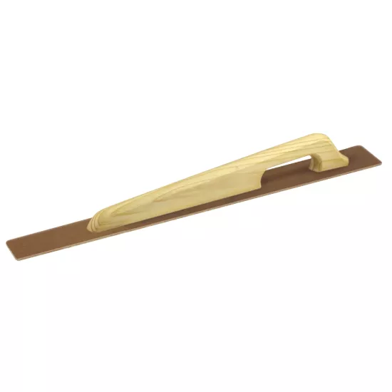 Kraft 30" Tapered Laminated Canvas-Resin Hand Darby with 1-Hole Handle