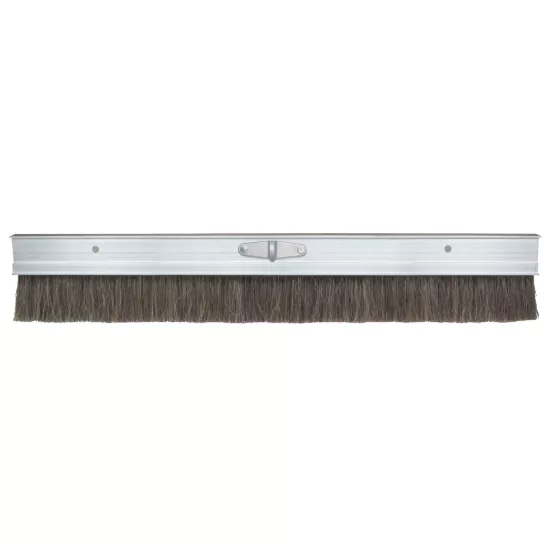 Kraft 48" Aluminum Natural Horsehair & Poly Blend Concrete Finish Broom