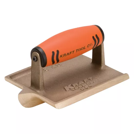 Kraft 6"x4-1/2" 1/2"R 1"D Denver Jumbo Bronze Groover with Proform Handle