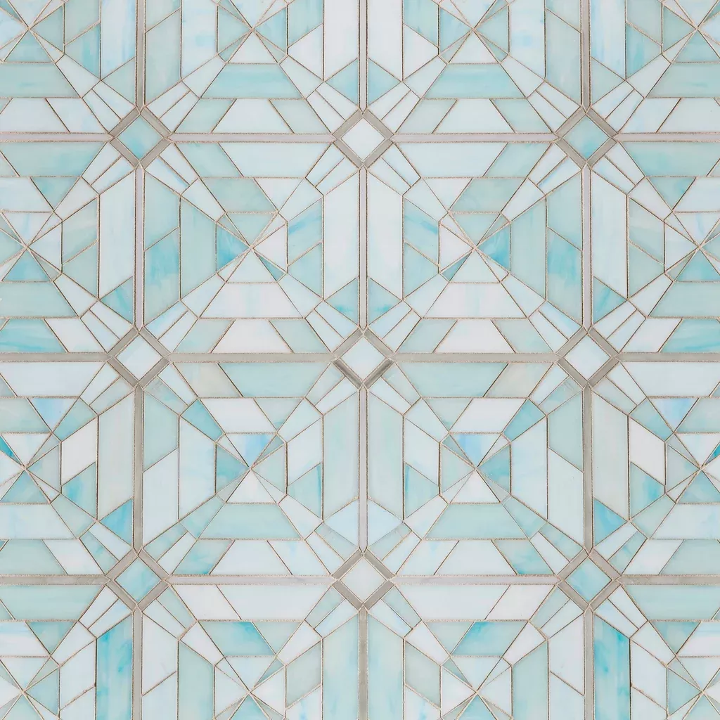 Lauren Harper Asscher Blue Watercolor Swatch Card