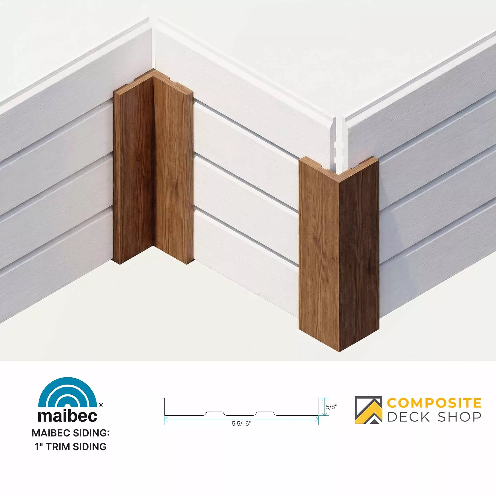 Maibec - 1" Trim Siding