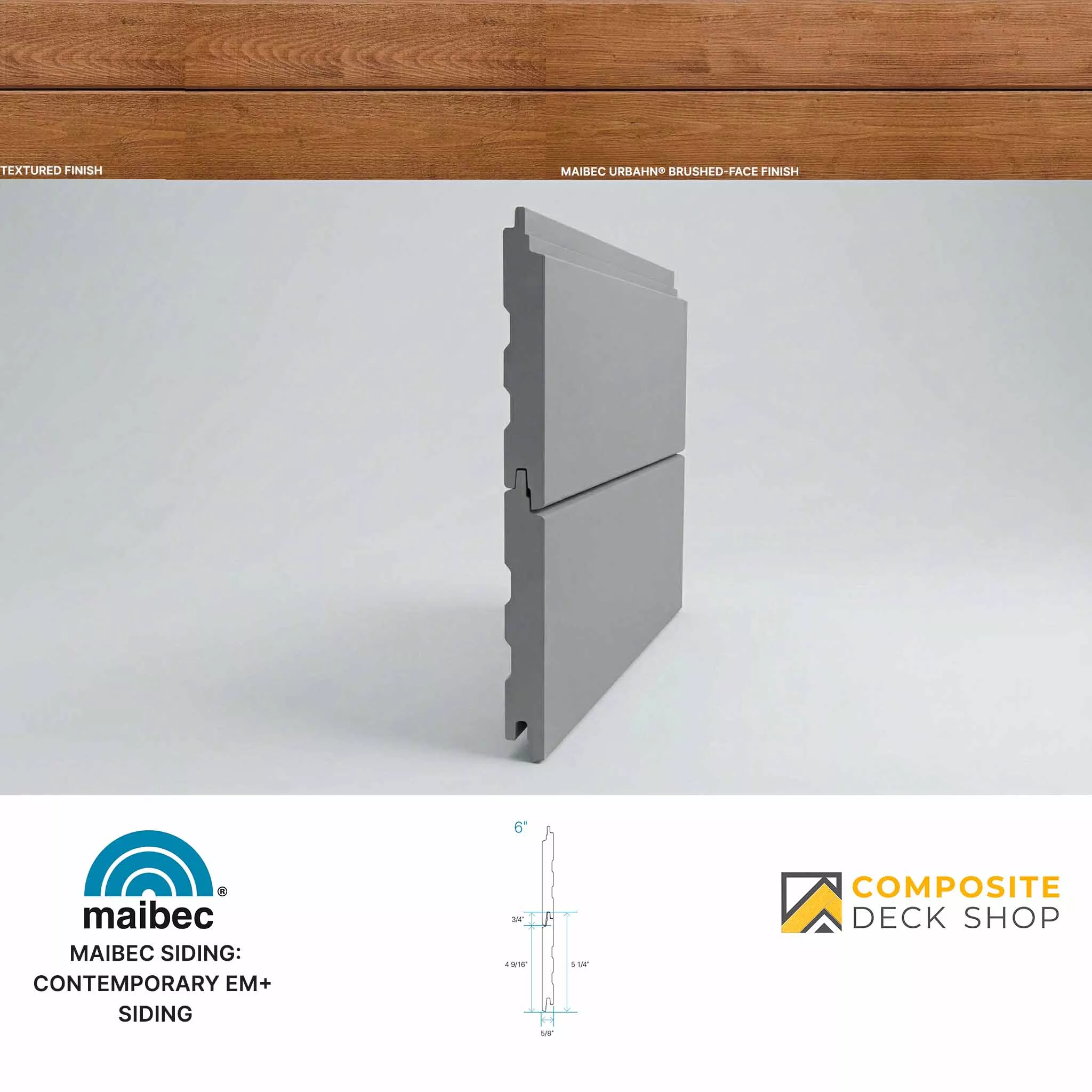 Maibec - Contemporary EM+ Siding
