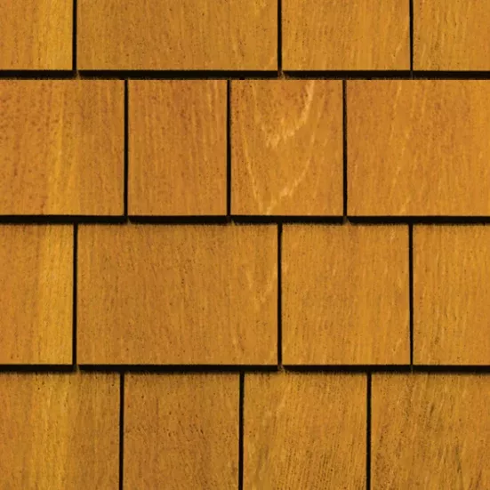 Maibec Genuine Wood Shingles in Golden Curry
