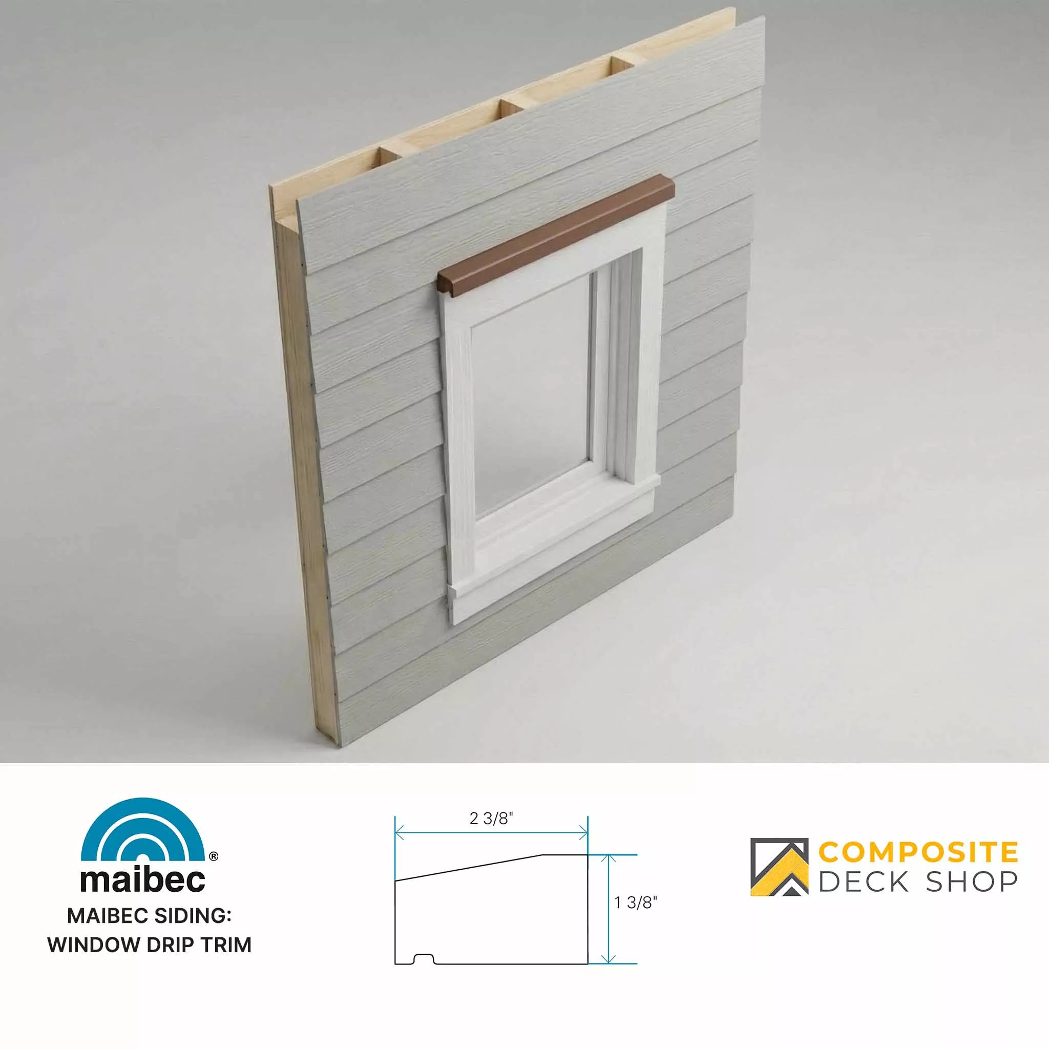 Maibec - Window Drip Trim Siding