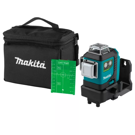 Makita 12V max CXT Self-Leveling 360 3-Plane Green Laser - Tool Only