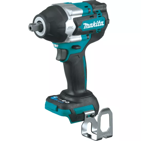 Makita 18V LXT Brushless 4-Speed Mid-Torque 1/2" Square Drive Utility Impact Wrench w/Detent Anvil -