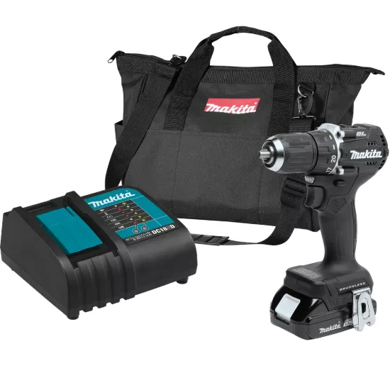 Makita 18V LXT Sub-Compact Brushless 1/2" Driver-Drill Kit w/1 x 1.5Ah Battery