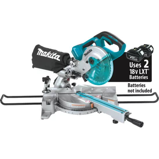 Makita 36V (18V X2) LXT Brushless 7-1/2" Dual Slide Compound Miter Saw - Tool Only