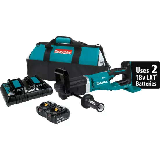 Makita 36V (18V X2) LXT Brushless 7/16" Hex Right Angle Drill Kit w/5.0Ah Battery