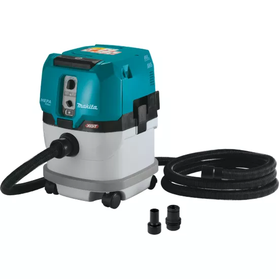 Makita 40V max XGT Brushless 4 Gallon HEPA Filter Dry Dust Extractor, AWS Capable - Tool Only