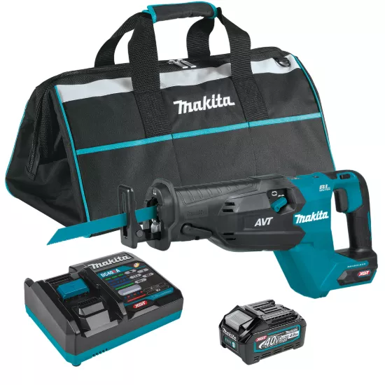 Makita 40V max XGT Brushless AVT Orbital Recipro Saw Kit w/1 x 4.0Ah Battery