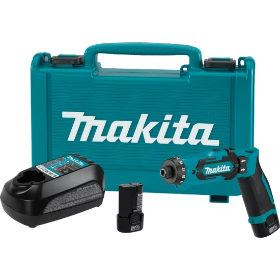 Makita 7.2V 1/4" Hex Driver-Drill Kit