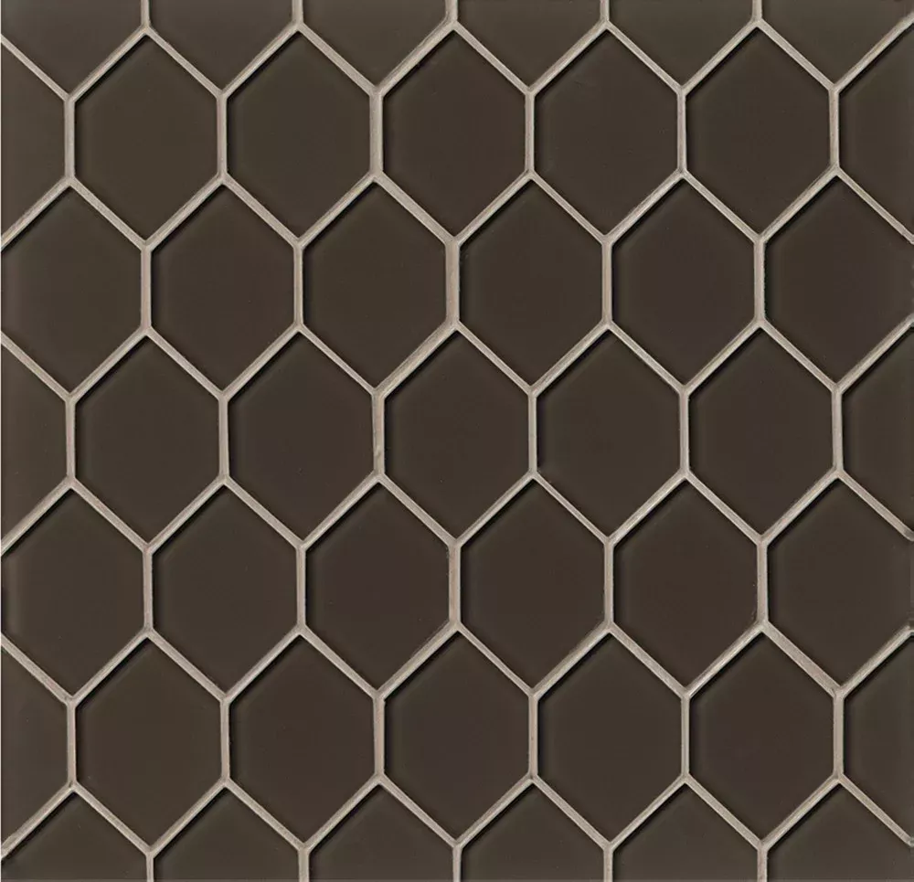 Mallorca Glass Cliff Arta Glass Mosaic - Hexagon