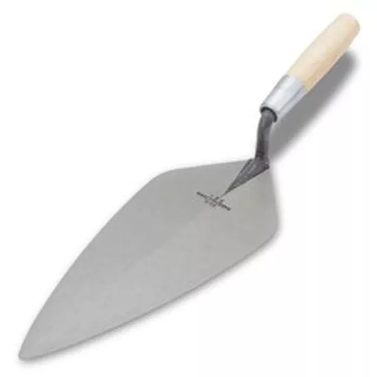 Marshalltown 11" Brick Trowel - London Pattern - Wood Handle