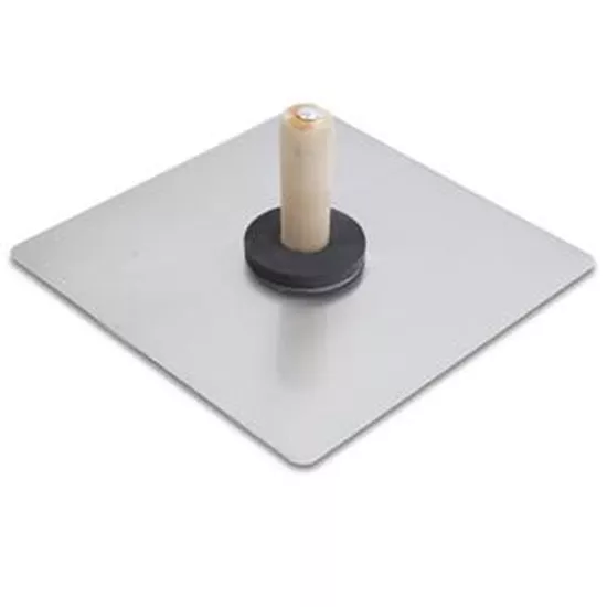 Marshalltown 13" x 13" Aluminum Hawk - Wood Handle