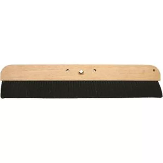 Marshalltown 24" Natural Horsehair Broom-Wood Block