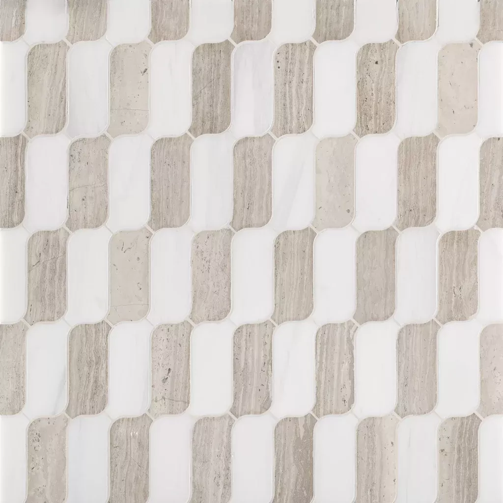 Michelle Gerson Zip Black Waterjet Mosaic