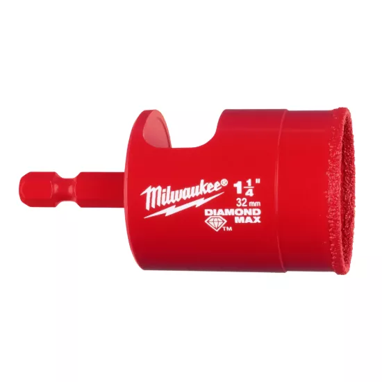 Milwaukee 1-1/4" DIAMOND MAX Hole Saw Bit