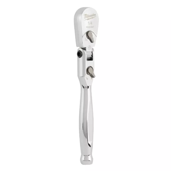 Milwaukee 1/4" Drive 6" Flex Head Ratchet