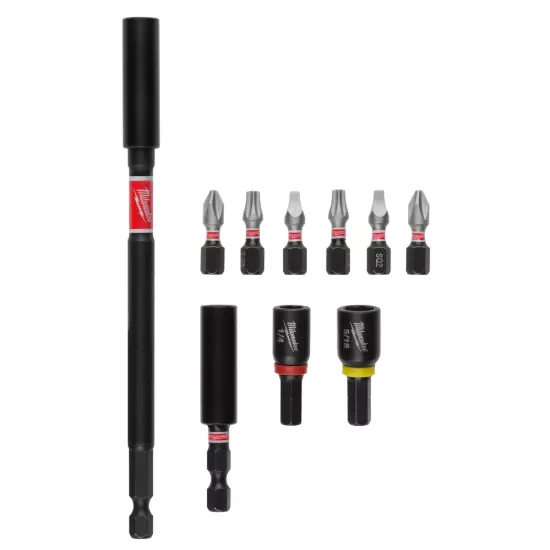 Milwaukee 10 Piece SHOCKWAVE Impact Duty Expand Set