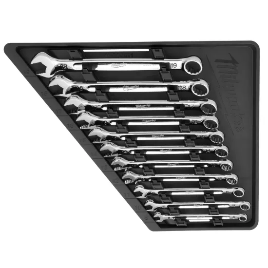 Milwaukee 11 Piece Metric Combination Wrench Set