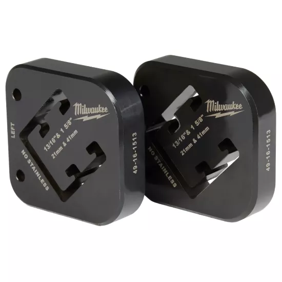 Milwaukee 13/16" & 1-5/8" x 1-5/8" Combination Strut Shearing Dies