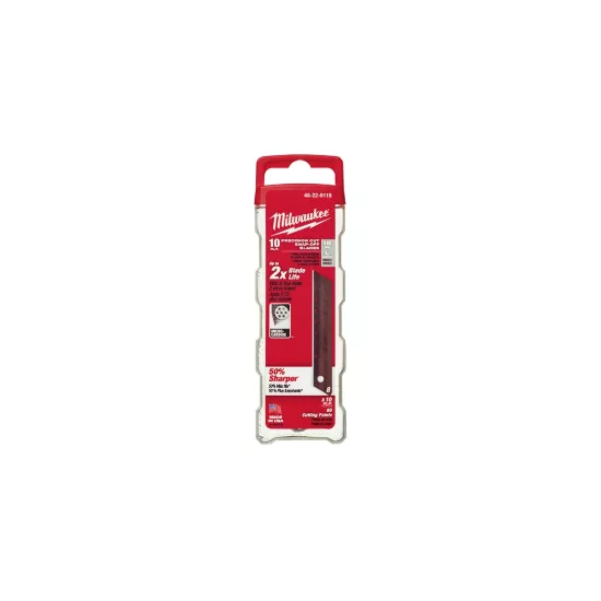 Milwaukee 18mm Precision Snap Blades (10 Pack)