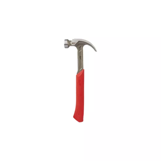 Milwaukee 20oz Curved Claw Smooth Face Hammer