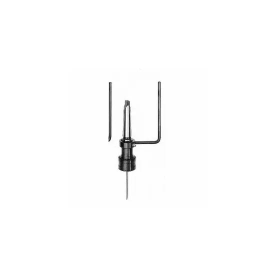 Milwaukee #3 Morse Taper to Quick Change Steel Hawg Cutter Arbor