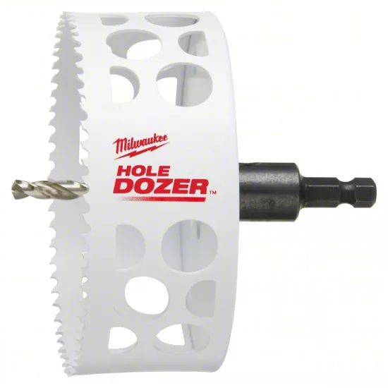 Milwaukee 4-1/2" HOLE DOZER Bi-Metal Hole Saw with Arbor