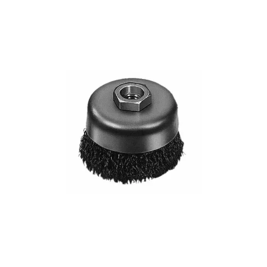 Milwaukee 4" Crimped Wire Cup Brush- Carbon Steel