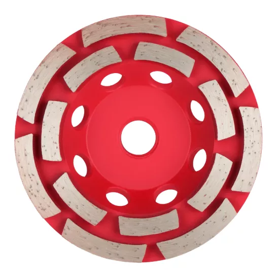 Milwaukee 4" DIAMOND MAX Double Row Diamond Cup Wheel