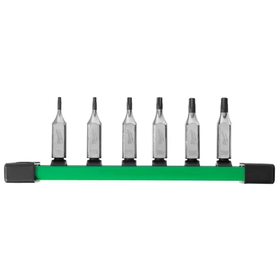Milwaukee 6 Piece 1/4" Drive TORX Bit Socket Set