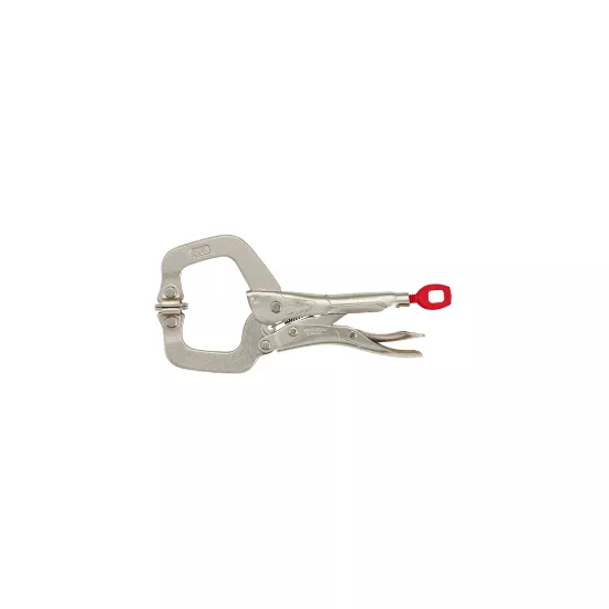 Milwaukee 6" Torque Lock Locking C-Clamp with Swivel Jaws