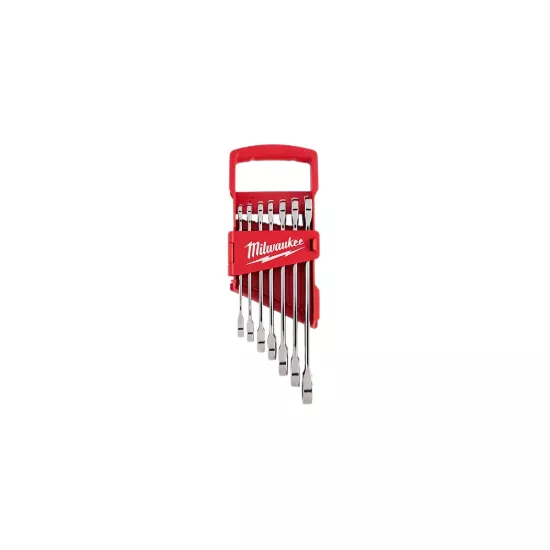 Milwaukee 7 Piece Ratcheting Combination Wrench Set