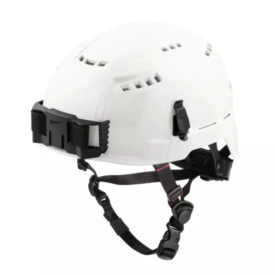 Milwaukee BOLT White Vented Safety Helmet - Type 2, Class C