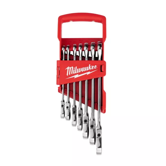 Milwaukee Flex Head Combination Wrenches (7 Piece)