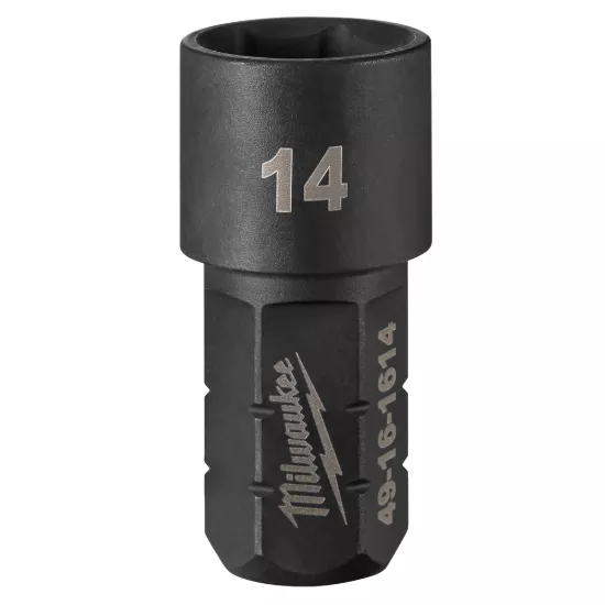 Milwaukee INSIDER Box Ratchet Socket 6 Point 14mm